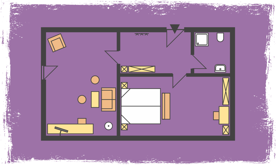 Grundriss Appartement