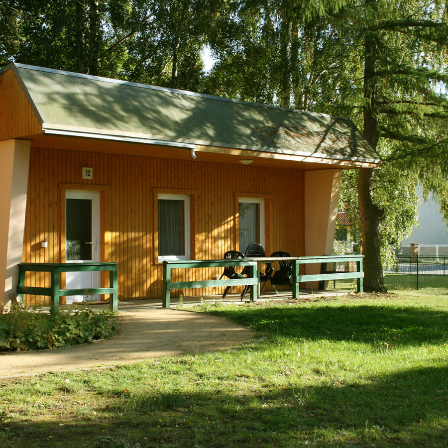 Bungalow Eingang 