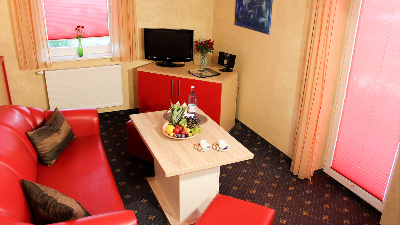 Familien-Appartement Wohnzimmer